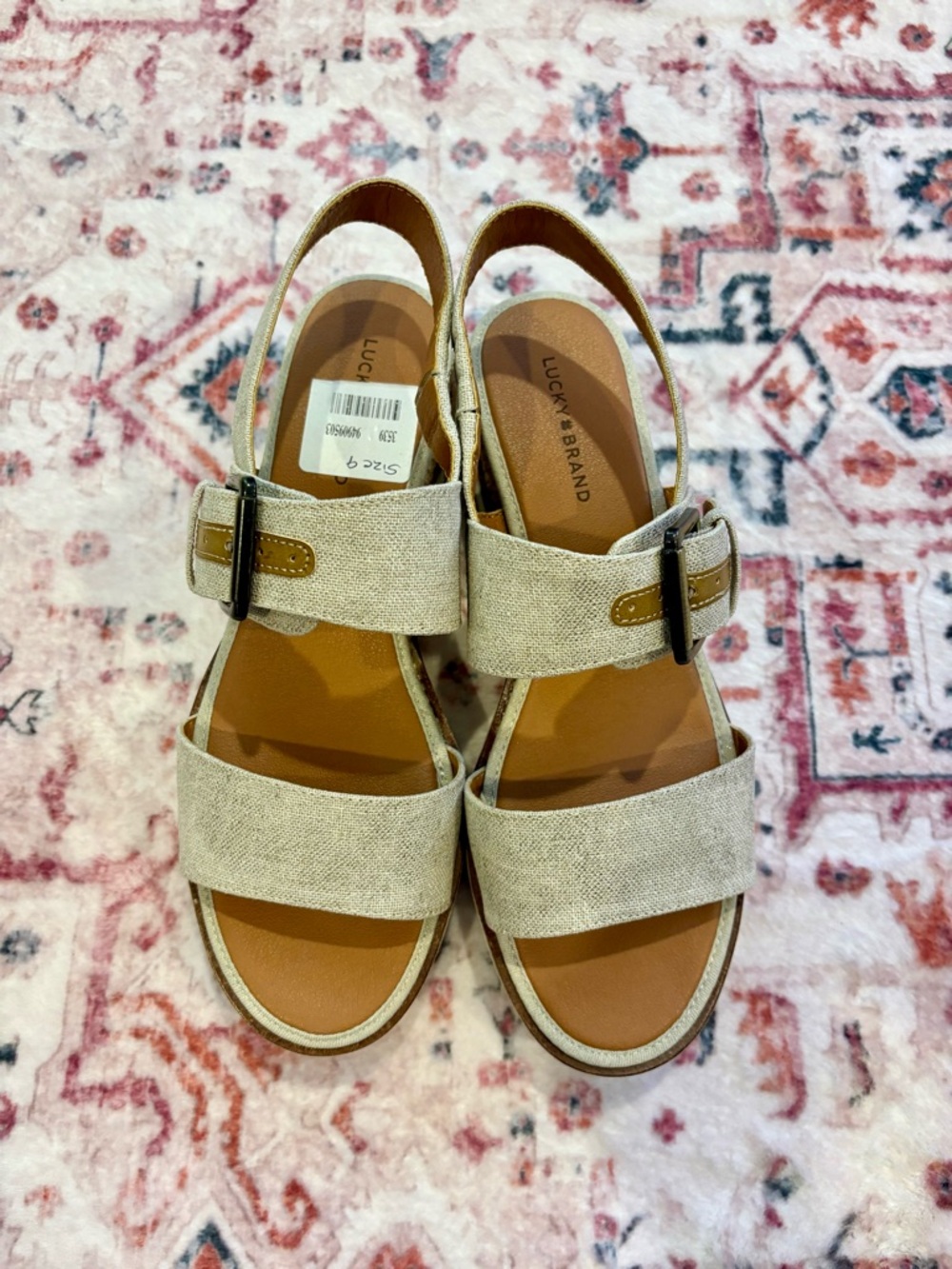 Lucky Brand Turoma Platform Wedge Sandals NEW